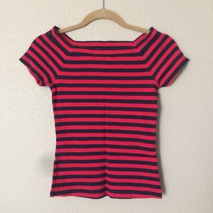 Anthropologie boat neck top